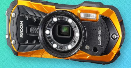Ricoh WG-50 - odporny kompakt z diodami do makro dla aktywnych