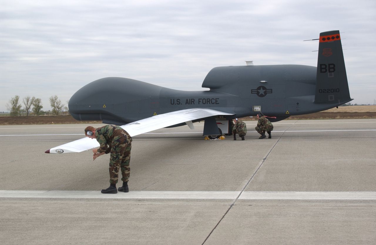 Pierwszy Polak pracujący przy Global Hawk RQ-4D. Jego zadanie jest niezwykle ważne