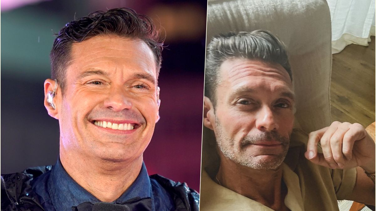 Ryan Seacrest w grudniu 2024 i teraz