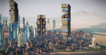 Rzut oka na miasta przyszłości z pierwszego dodatku do SimCity