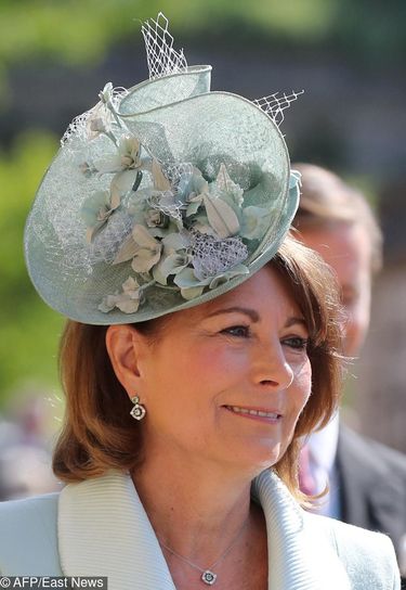 Carole Middleton – matka księżnej Kate – na ślubie księcia Harry'ego i Meghan Markle