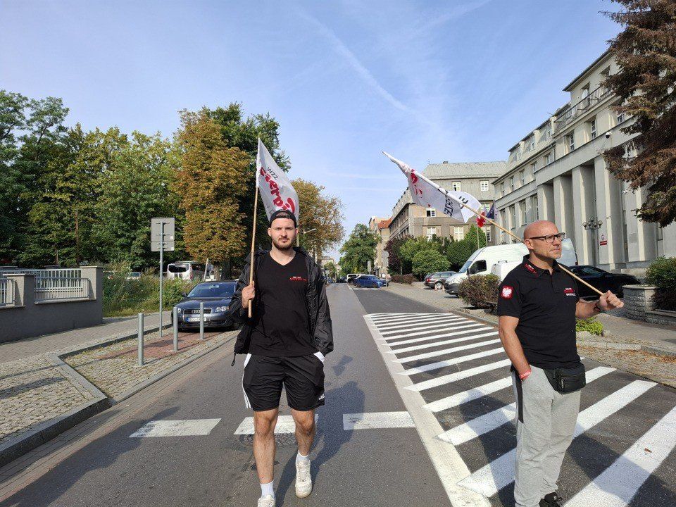 Górnicy i hutnicy protestują w Katowicach