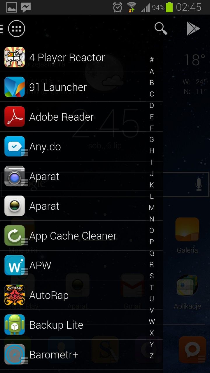 Action Launcher Pro