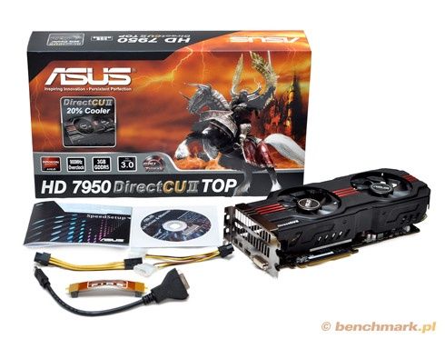 Asus Radeon HD 7950 TOP DCUII