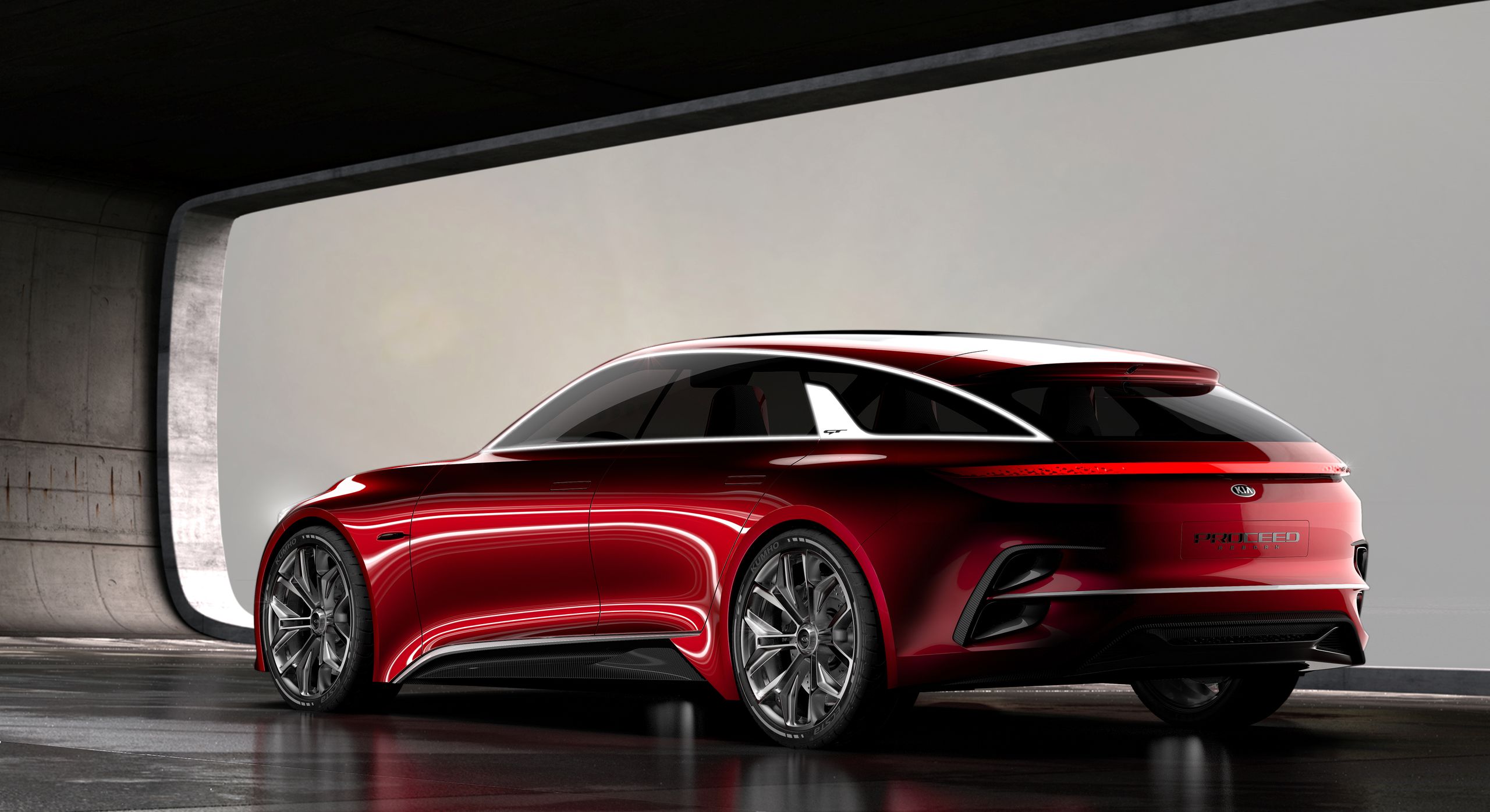 Kia Proceed Concept zadebiutował na targach we Frankfurcie w 2017 roku.