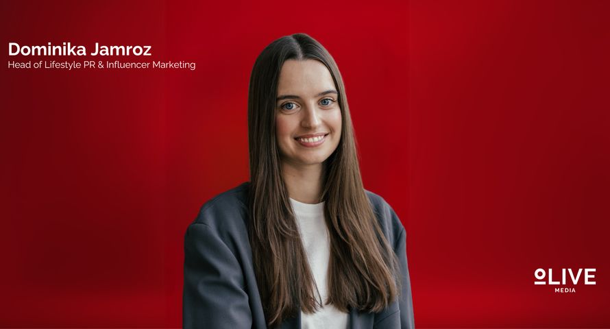 Dominika Jamroz na nowym stanowisku w oLive media