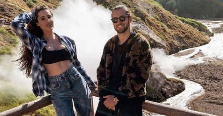 Ale widoki! Grzegorz i Celia Krychowiak wybrali się na rajskie wakacje
