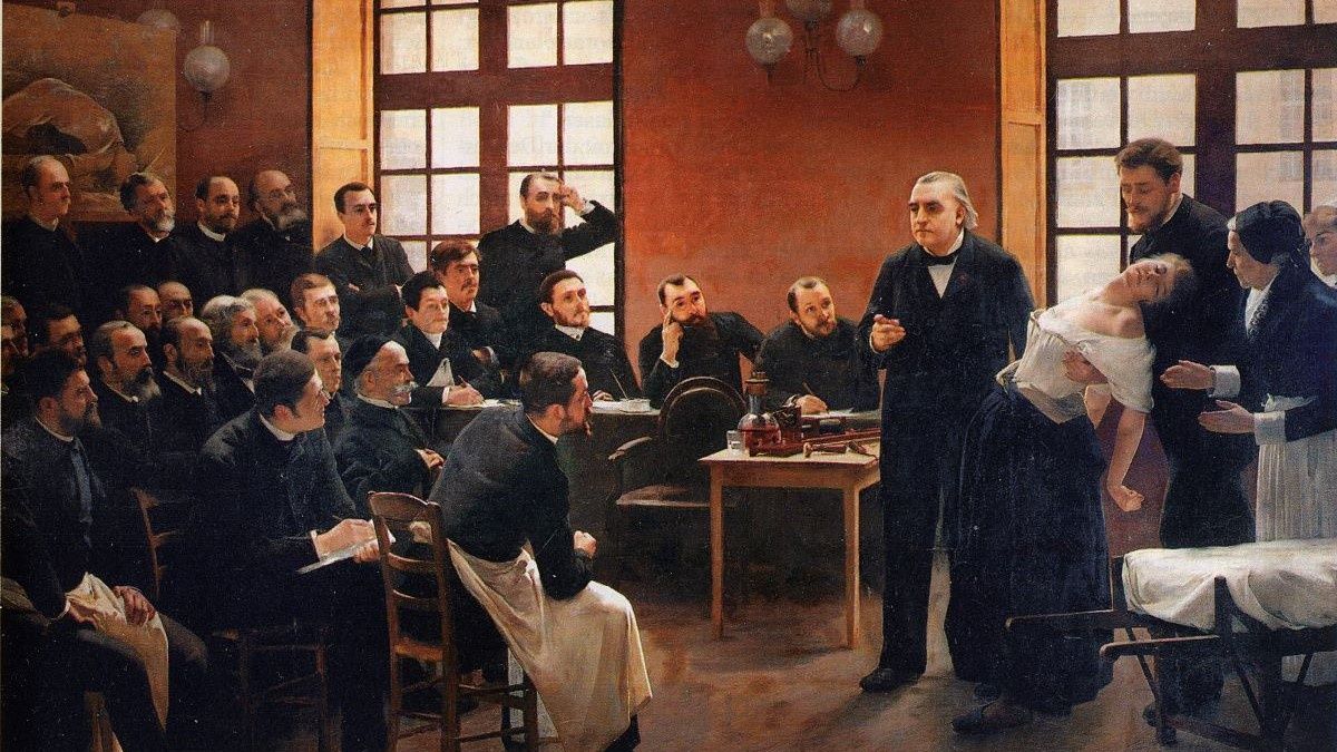 „Lekcja kliniczna w Salpêtrière”