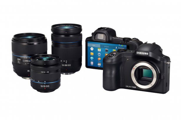 Samsung Galaxy NX – pierwszy bezlusterkowiec z Androidem, Wi-Fi i LTE