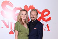 Córka Andrzeja Grabowskiego miesiąc temu rodziła. Na premierze wyglądała świetnie