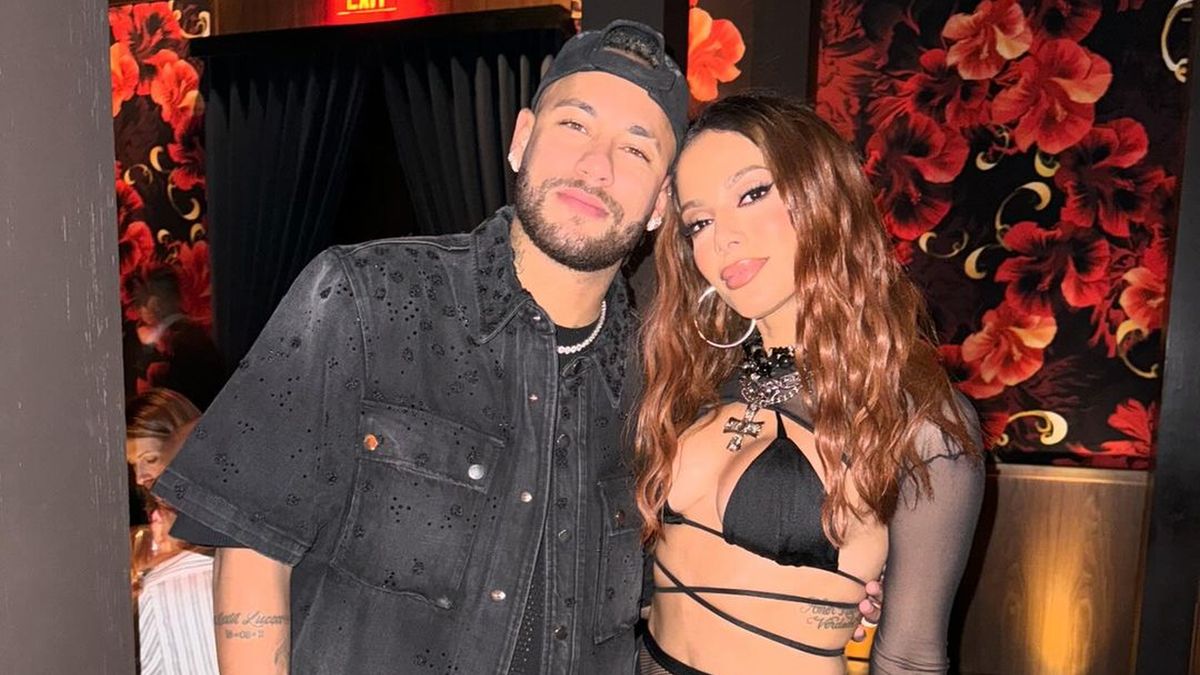 Na zdjęciu Neymar i Annita