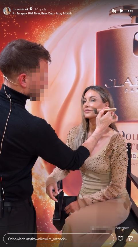 Małgorzata Rozenek na evencie w Paryżu