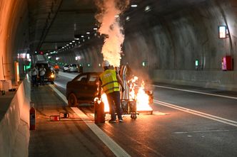 Ćwiczenia służb w tunelu pod Świną. Jutro wielkie otwarcie