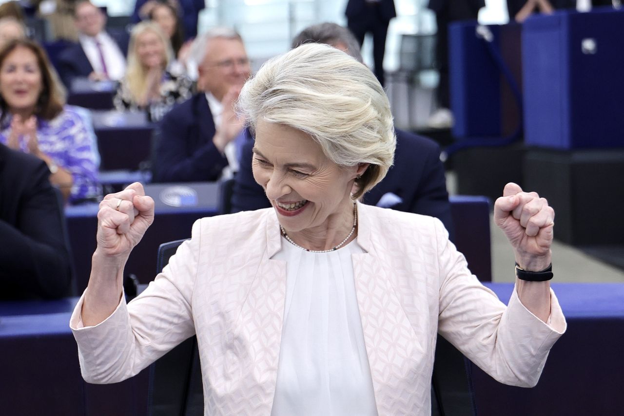 The European Parliament in a Thursday vote elected Ursula von der Leyen as the President of the European Commission.