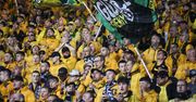Cracovia - GKS Katowice. Rzut karny zdecydował o wyniku. Zobacz zdjęcia kibiców GieKSy na stadionie "Pasów"