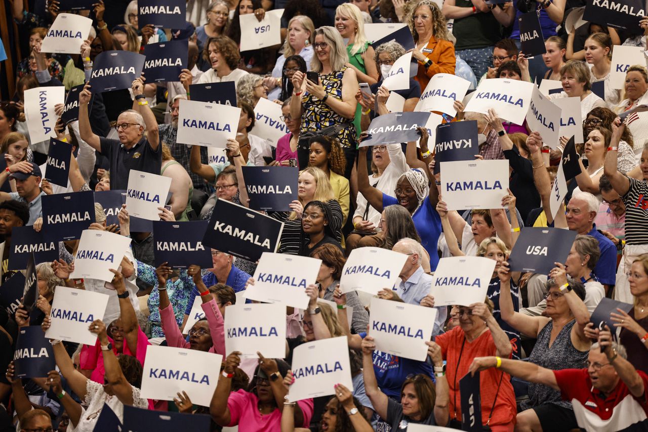 Rally of Kamala Harris in Wisconsin