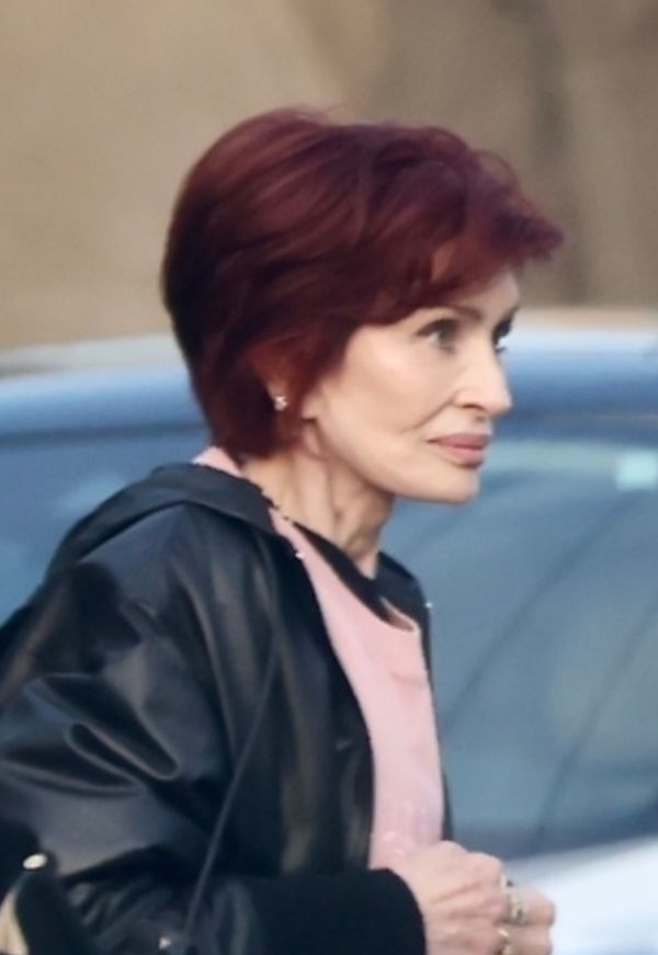 Sharon Osbourne z córką, wnuczką i zięciem