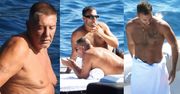 Stefano Gabbana relaksuje się u wybrzeży Portofino z młodszym partnerem u boku (ZDJĘCIA)