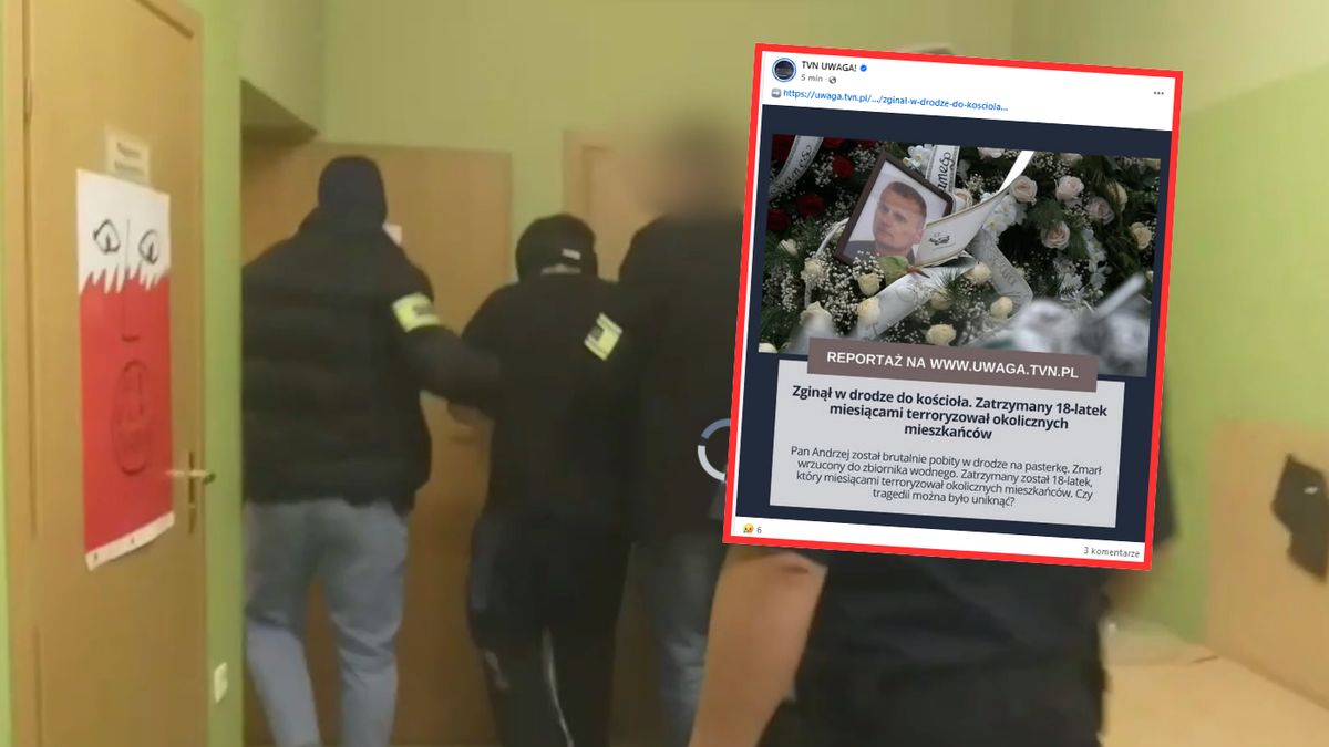 Gabriel A. został zatrzymany kilka tygodni temu