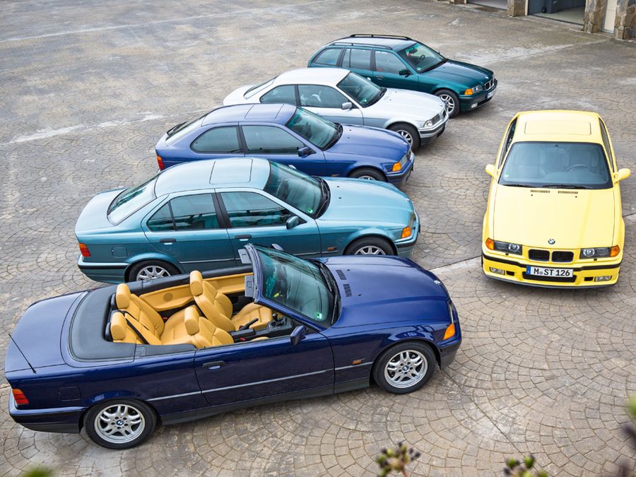 oferta nadwoziowa Serii 3 E36 jest naprawdę bogata, ale jeśli nie chcemy kupować M3-ki, warto zainteresować się kabrioletem