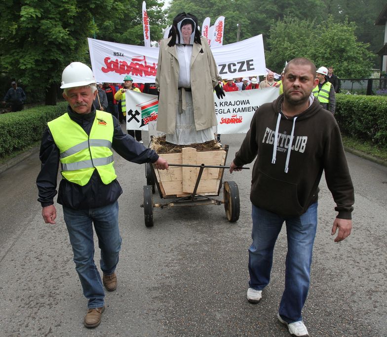 Tysiące demonstrowały w obronie kopalni Brzeszcze