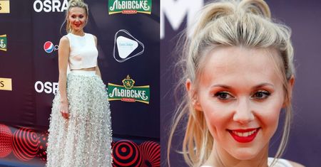 Kasia Moś na czerwonym dywanie na Eurowizji! (ZDJĘCIA)