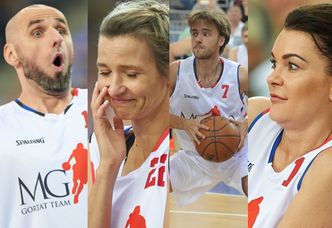 Celebryci na charytatywnym meczu koszykówki: Gortat, Radwańska, Koroniewska, Musiał (ZDJĘCIA)