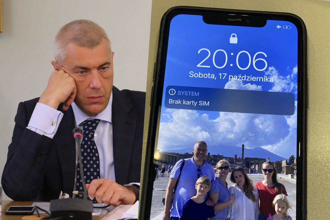 iPhone Romana Giertycha okazał się skutecznie zabezpieczony