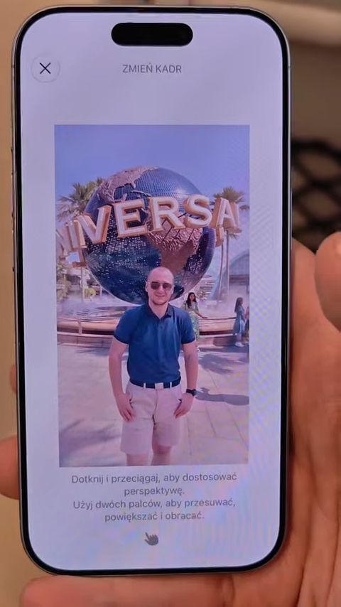 iOS 27 z nowym edytorem zdjęć. Tak działa Spatial Reframing