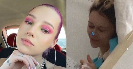 Young Leosia i dziewczyna Żabsona pozdrawiają z sali pooperacyjnej: "Jak się czujesz z NOWYMI CYCKAMI?"