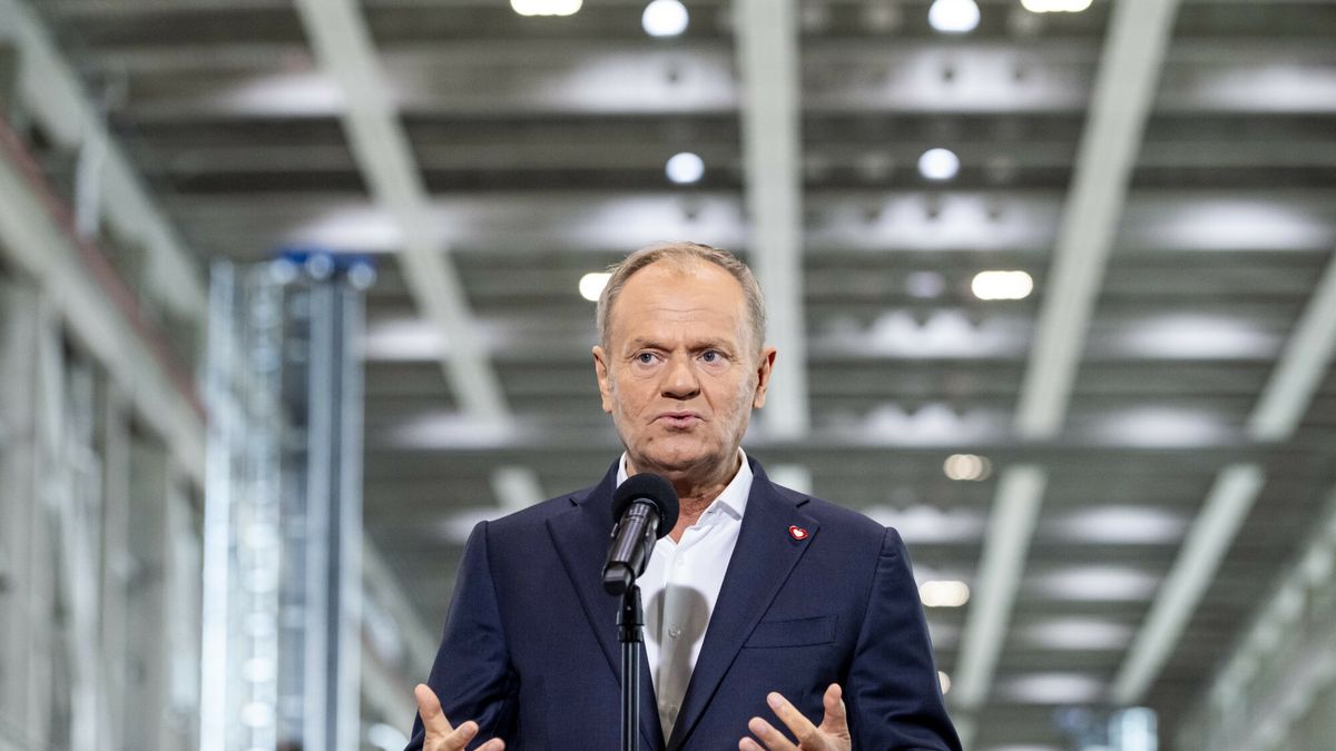 Donald Tusk w Baltic Towers w Gdańsku