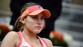 Tenis. Roland Garros. Sofia Kenin nie była w stanie powstrzymać łez. "Robiłam co mogłam, ale się nie udało"