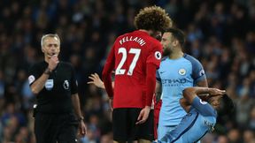 Mourinho kpi z kartki dla Fellainiego. "Aguero nie miał złamanego nosa"