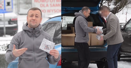 Mozil rozdaje swoje płyty z bagażnika