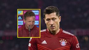 "Prawdopodobnie". Trener Bayernu mówi, gdzie będzie grał Lewandowski