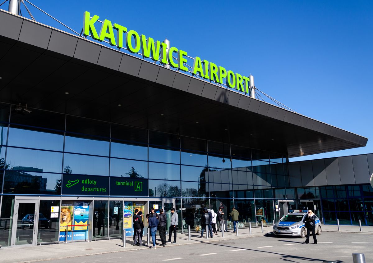 Do zdarzenia doszło na lotnisku Katowice-Pyrzowice