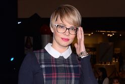 Weronika Marczuk w sesji zdjęciowej z córeczką