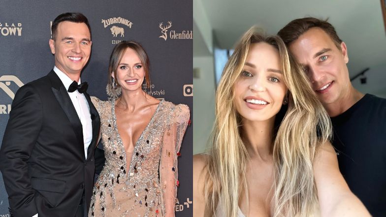 Jerzy Mielewski z żoną