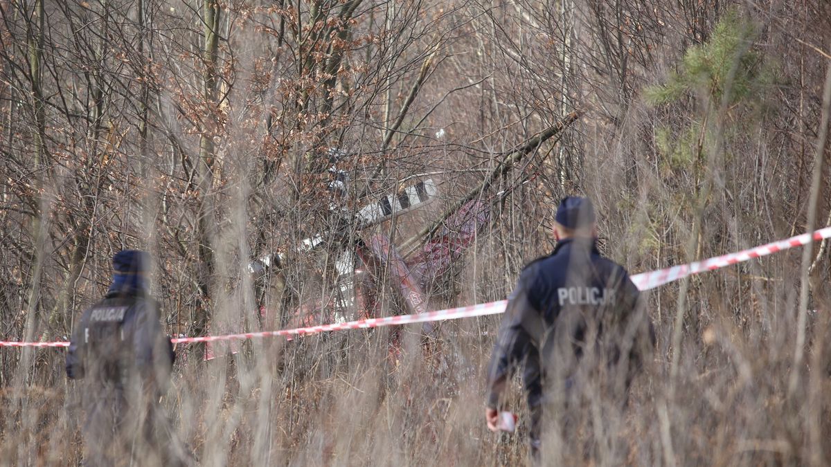 Katastrofa helikoptera, którym leciał Karol Kania. 