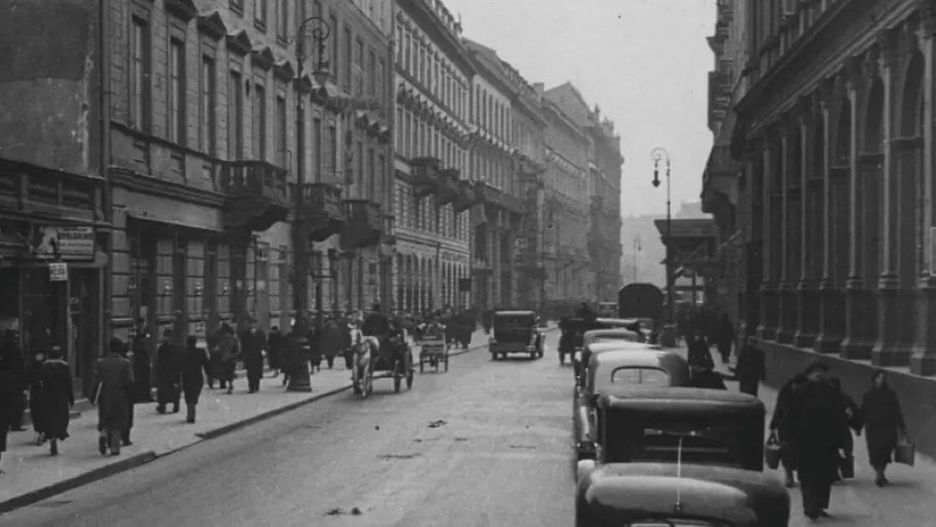 Ulica Mazowiecka w Warszawie ok. 1939 roku