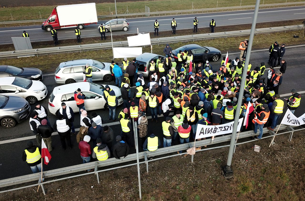 Rolnicy z Wielkopolski zablokują drogi krajowe. Protest 7 stycznia