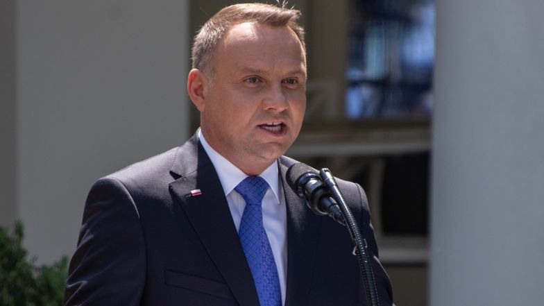 Andrzej Duda o incydencie z Jackiem Żalkiem