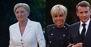 Agata Duda w czarnej spódnicy i w białej marynarce u boku męża na szczycie NATO. Przyćmiła Brigitte Macron?