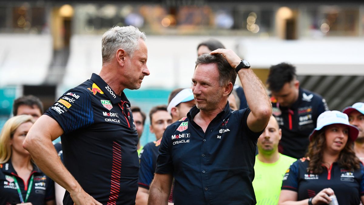 Materiały prasowe / Red Bull / Na zdjęciu: Jonathan Wheatley (z lewej) i Christian Horner