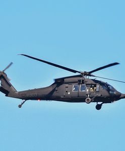 Groźny incydent z policyjnym Black Hawkiem. "Pilot przeszarżował"
