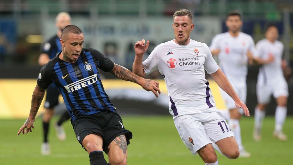 Getty Images / Emilio Andreoli / Na zdjęciu: Radja Nainggolan i Jordan Veretout