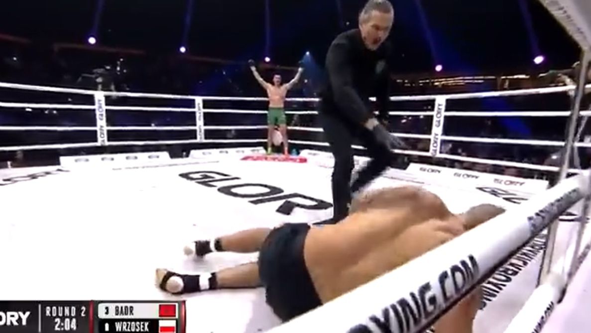 Twitter / Arkadiusz Wrzosek sensacyjnie znokautował Badra Hariego