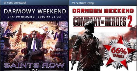 W weekend pogracie za darmo w Saints Row 4 i Company of Heroes 2