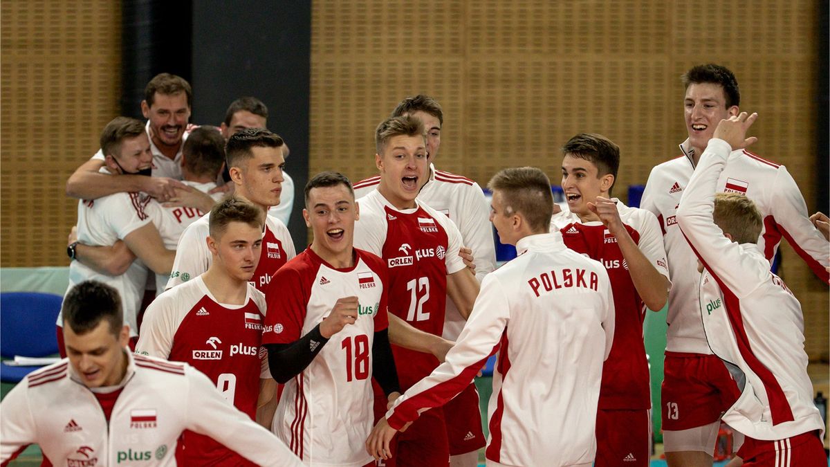 Materiały prasowe / FIVB / Na zdjęciu: siatkarze reprezentacji Polski U-21
