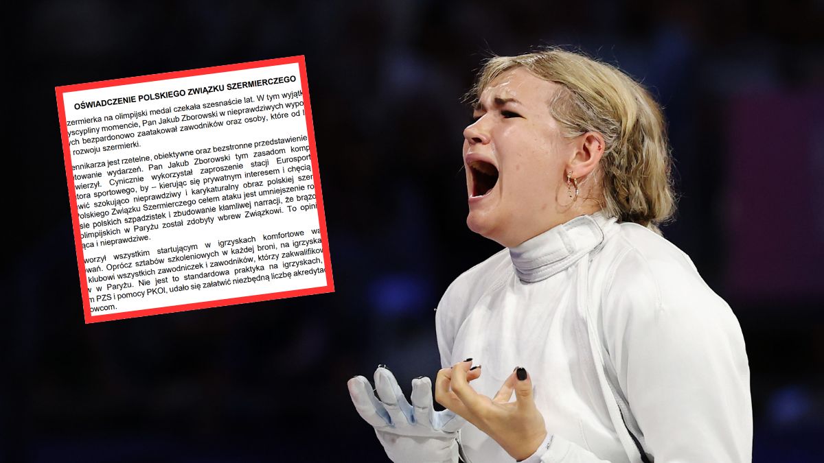 Polski Związek Szermierczy odpowiedział na krytykę dziennikarza